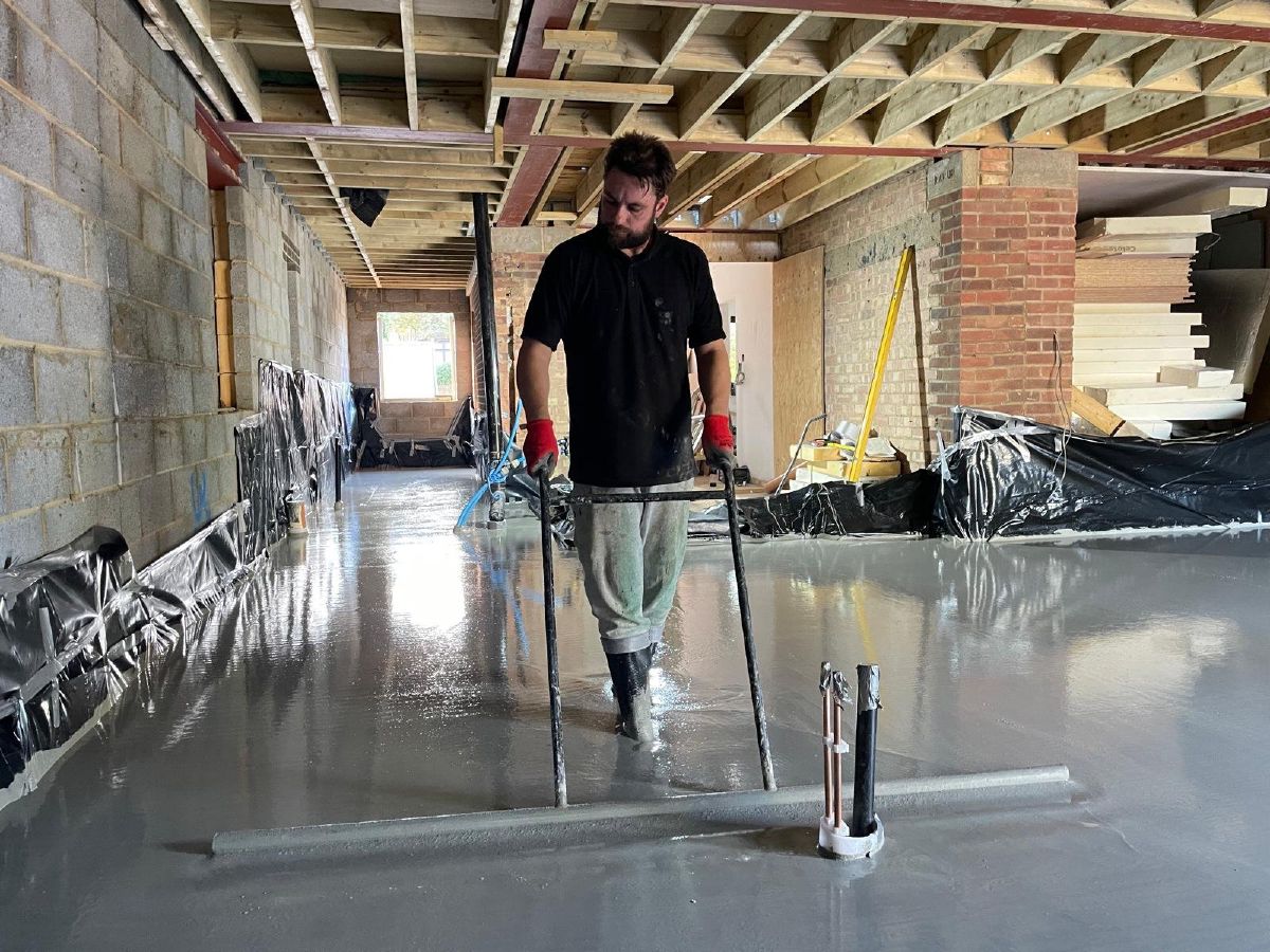 Liquid screed installers in Surrey and London. Liquid screed installers in Surrey and London.
