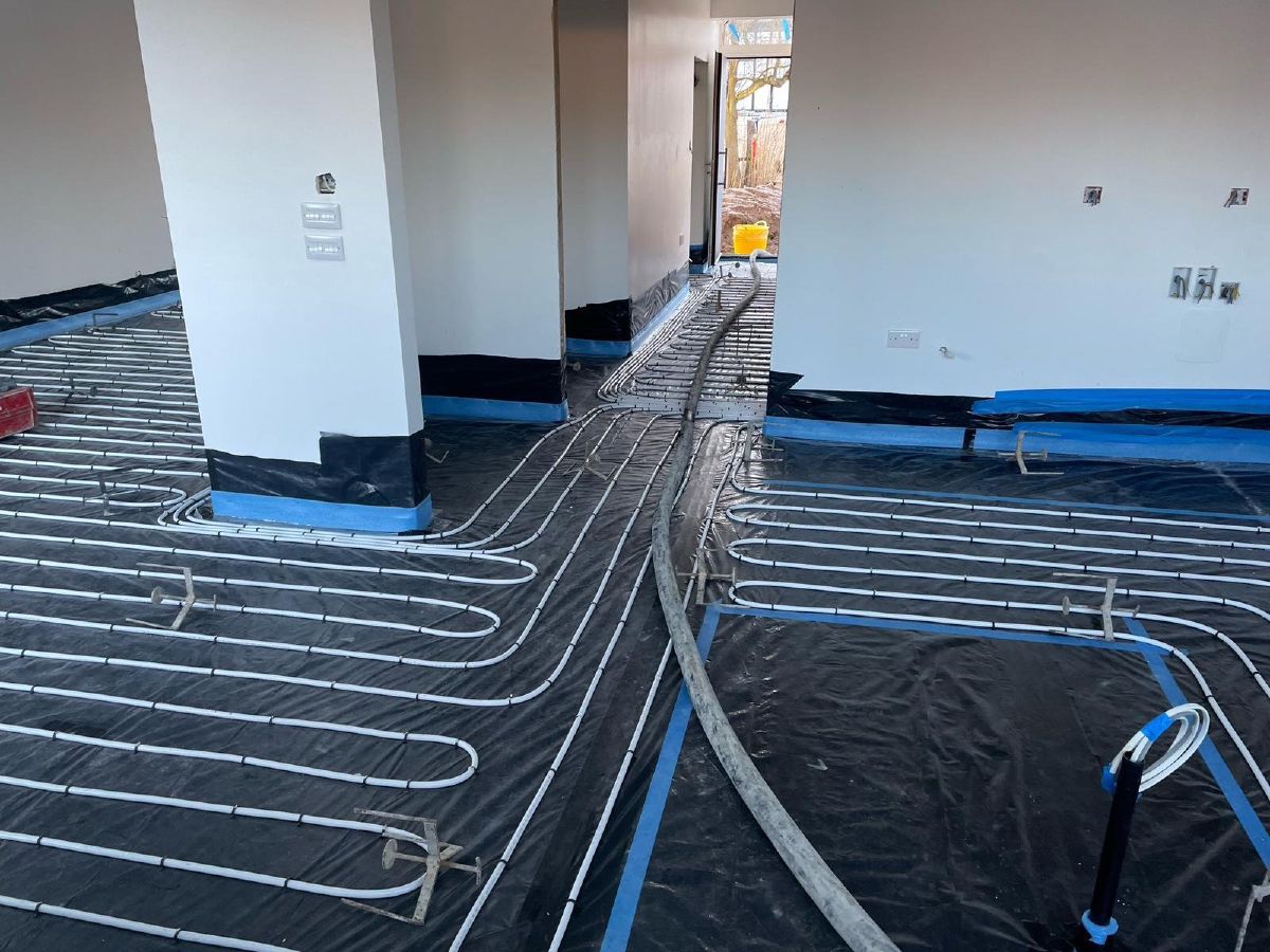 Liquid screed installers in Surrey and London. Liquid screed installers in Surrey and London.